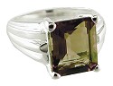 Ladies' Sterling Silver Smokey Quartz Ring 